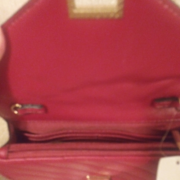 Aldo Bags Aldo Mandalit Red Crossbody Clutch Purse New Poshmark
